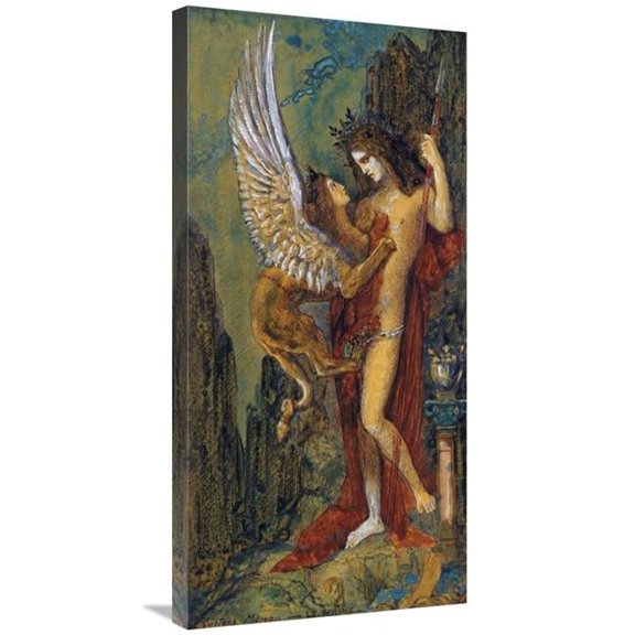 36 in. The Sphinx Art Print - Gustave Moreau