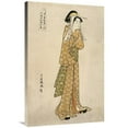 thumbnail image 1 of 36 in. The Streetwalker Okane Art Print - Chokyosai Eiri, 1 of 1