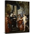 thumbnail image 1 of 36 in. The Treaty of Angouleme - Life of Marie De Medici, Queen of France Art Print - Peter Paul Rubens, 1 of 1