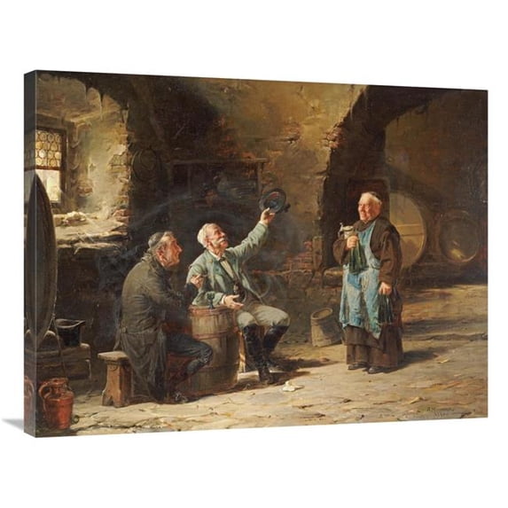 36 in. The Welcome Arrival Art Print - Adolf Humborg