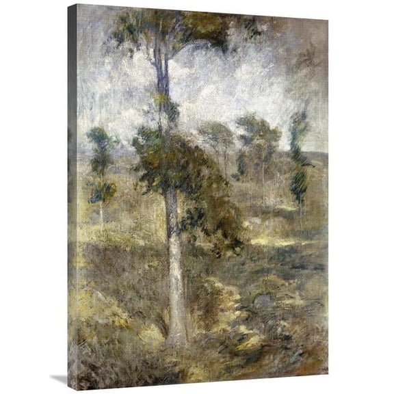 36 in. Tulip Tree, Greenwich Art Print - John Henry Twachtman