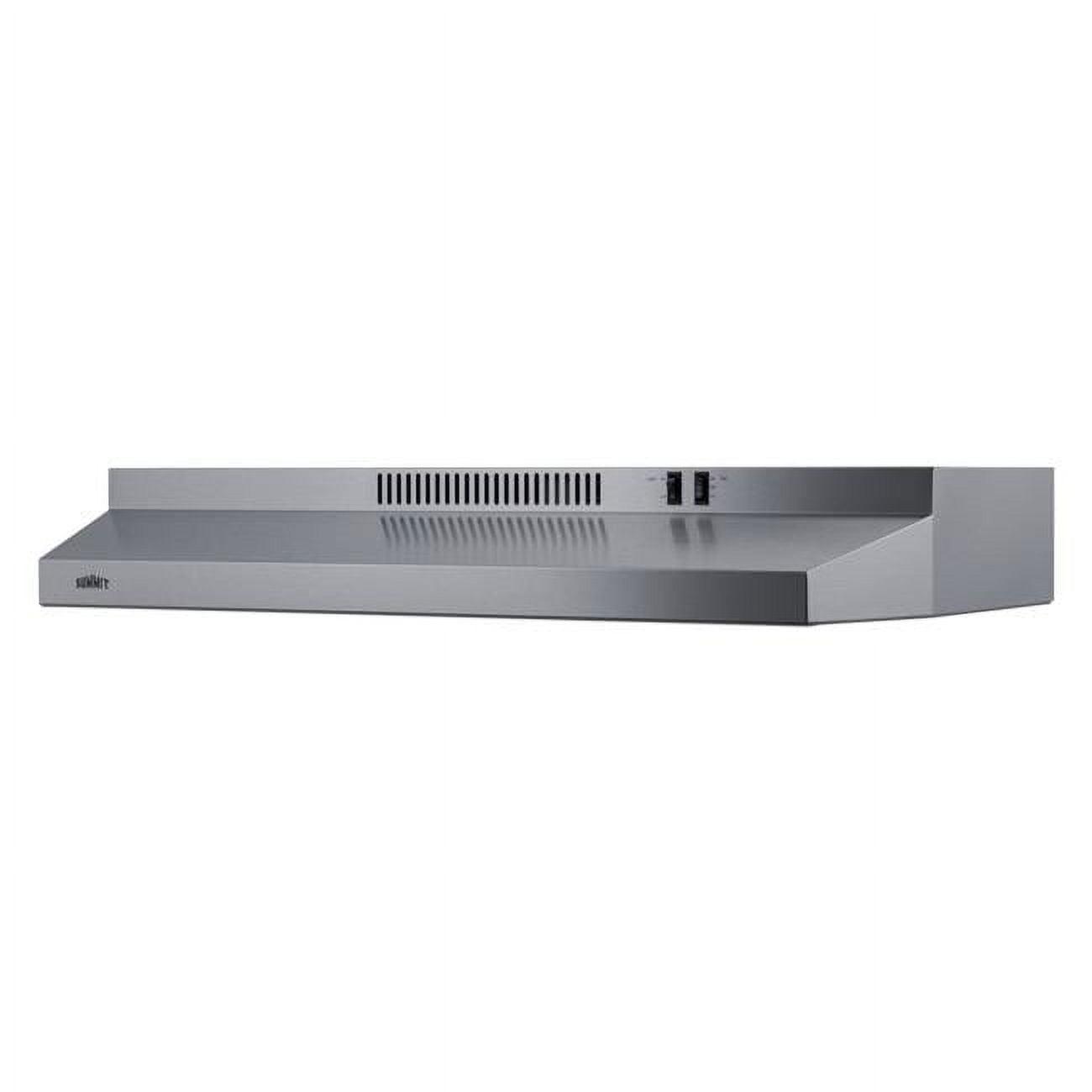 Summit 36" Stainless Steel Convertible Under Cabinet Range Hood