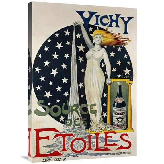 36 in. Vichy, Source Des Etoiles Art Print - Unknown