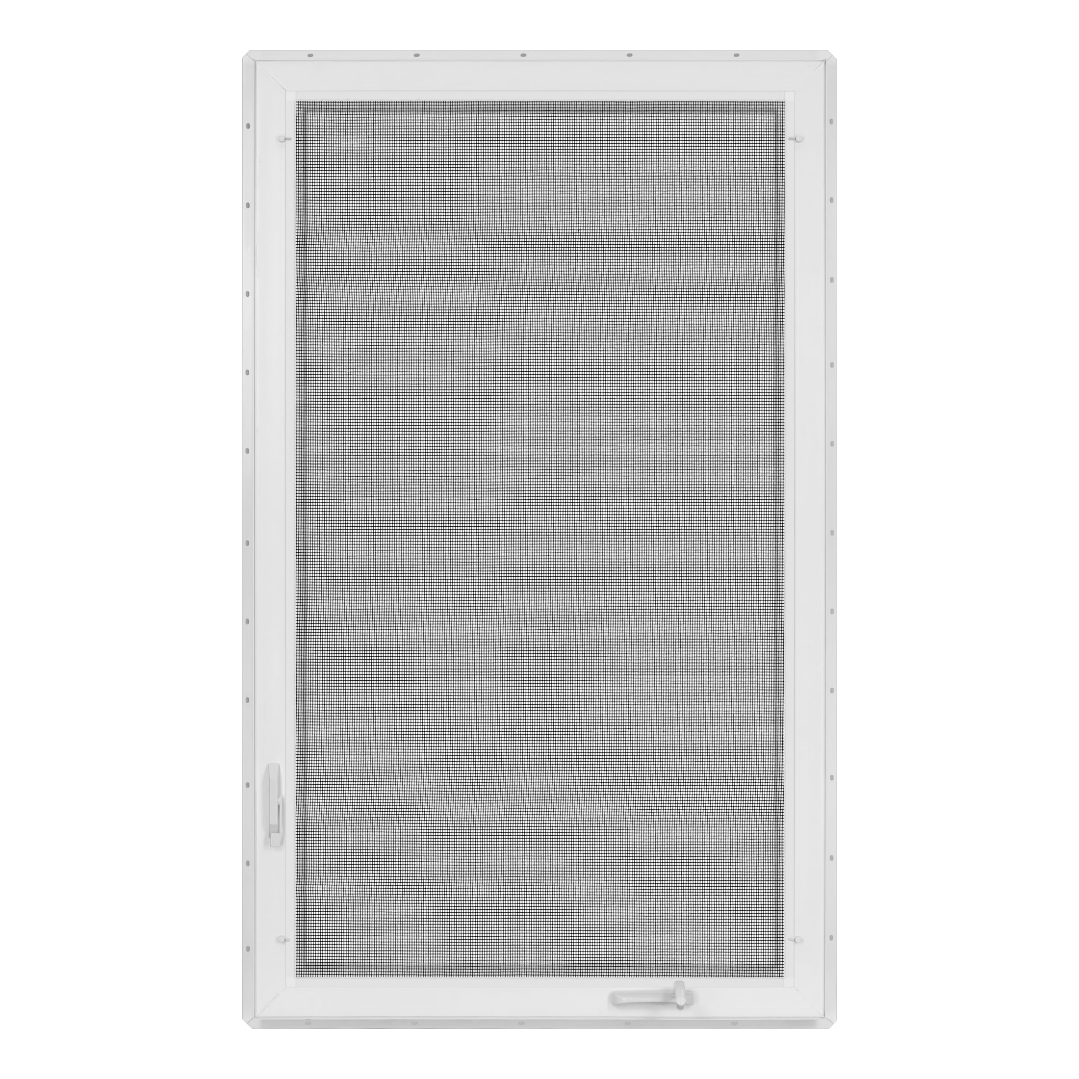 36 in. x 60 in. White Vinyl Double-Pane Insulated Right-Hand Casement Window with Screen