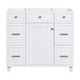 thumbnail image 1 of 36 inch Bathroom Vanity without Sink, Free-Standing Bathroom Cabinet Organizer with 3 Drawers and 1 Cabinet Doors for Bathroom, 1 of 7