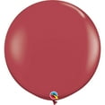 thumbnail image 1 of Qualatex 3' Cranberry Latex Balloons - 2 Count [30345], 1 of 1
