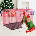 36 inch Dog Crate for Medium Small Dogs Folding Portable Metal Dog Cage