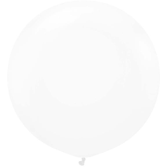 36 inch Kalisan Crystal Clear Transparent Latex Balloons (2 Pack) - Party Supplies Decorations