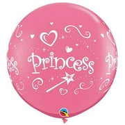 36 inch Qualatex Princess Wrap Latex Balloons 2 Pack - Party Supplies Decorations