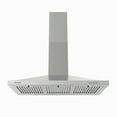 thumbnail image 1 of 36 inch Range Hood Wall Mounted Vent Hood Stainless Steel Ducted/Ductless 3 Speed Exhaust Fan, 1 of 12