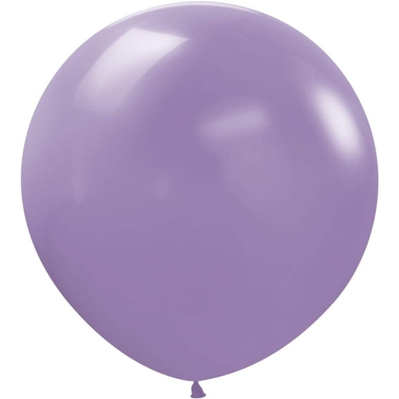 36 inch Sempertex Deluxe Lilac Latex Balloons (2 Pack) - Party Supplies Decorations