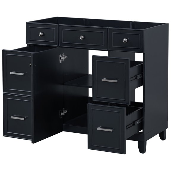 36-inch Size - Ample and Versatile Storage - Bathroom Use - Stable and Long - lasting