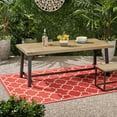 thumbnail image 1 of 36 - inch Wide - Naturally Resistant to Weather - Outdoor Picnics - Exotic Wood Look, 1 of 6