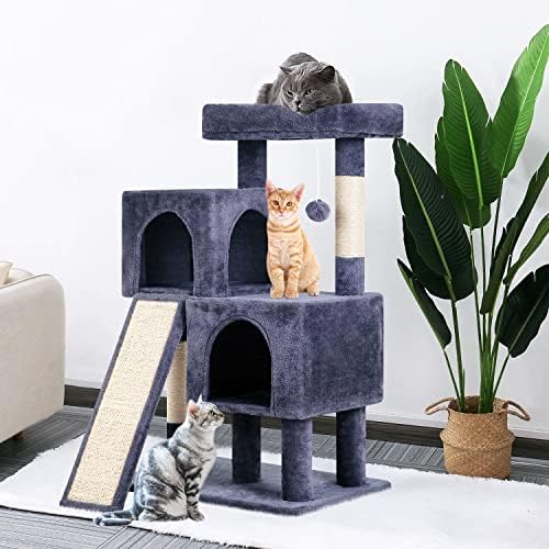 36 inches Cat Tree for Indoor Cats Cat Tower with Scratching Posts ...