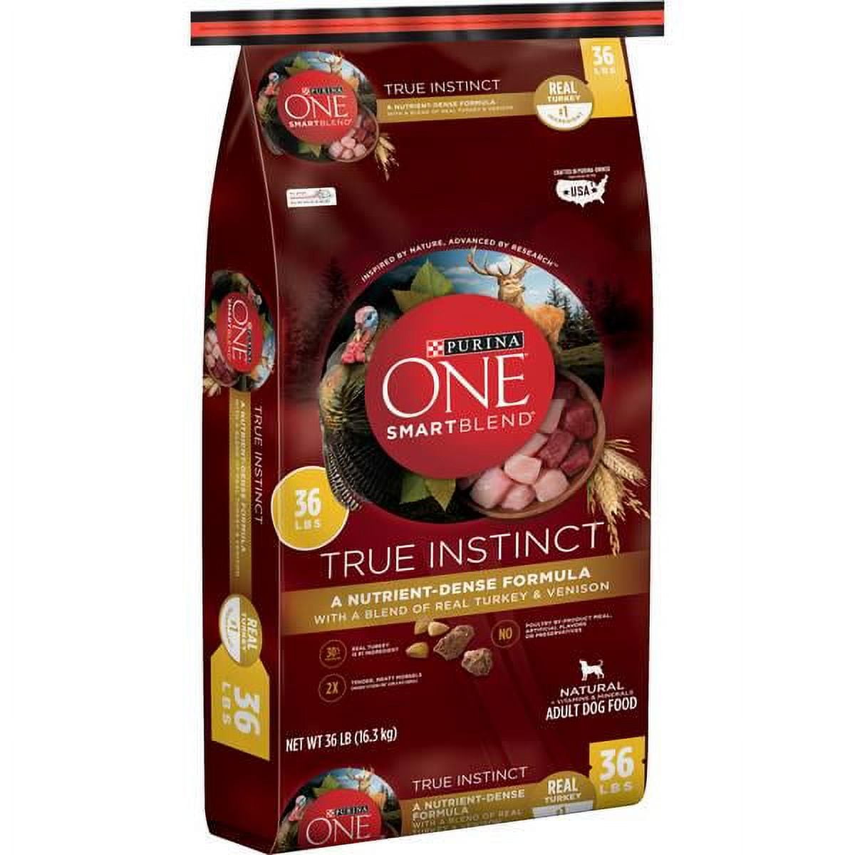 36 lb Smartblend True Instinct Dog Food