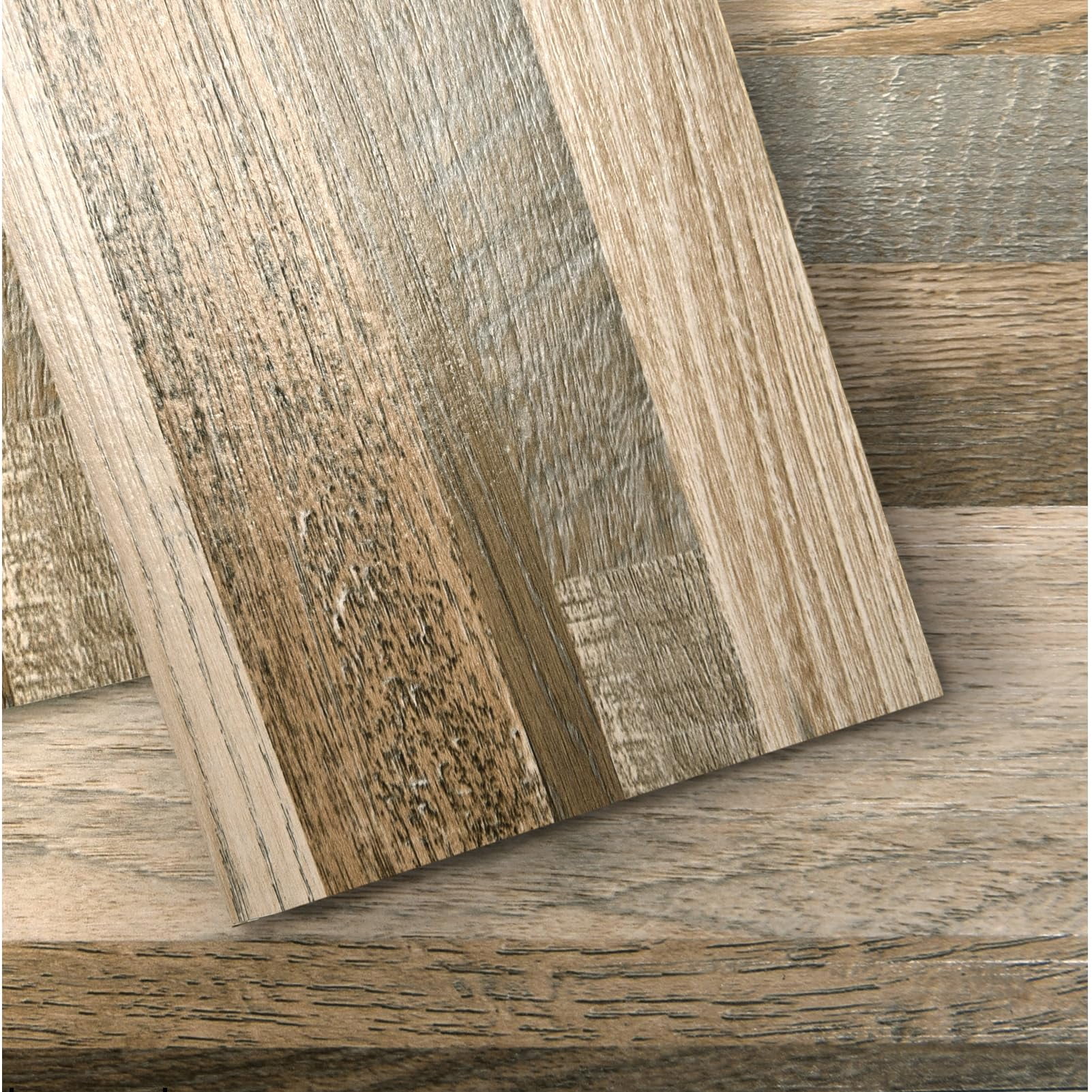 36-pack 54 Sq.ft Peel And Stick Floor Tiles Vinyl Plank Flooring Wood Look  Adhesive Waterproof Tile Sticker For Bedroom Living Room Kitchen Rv In Aged