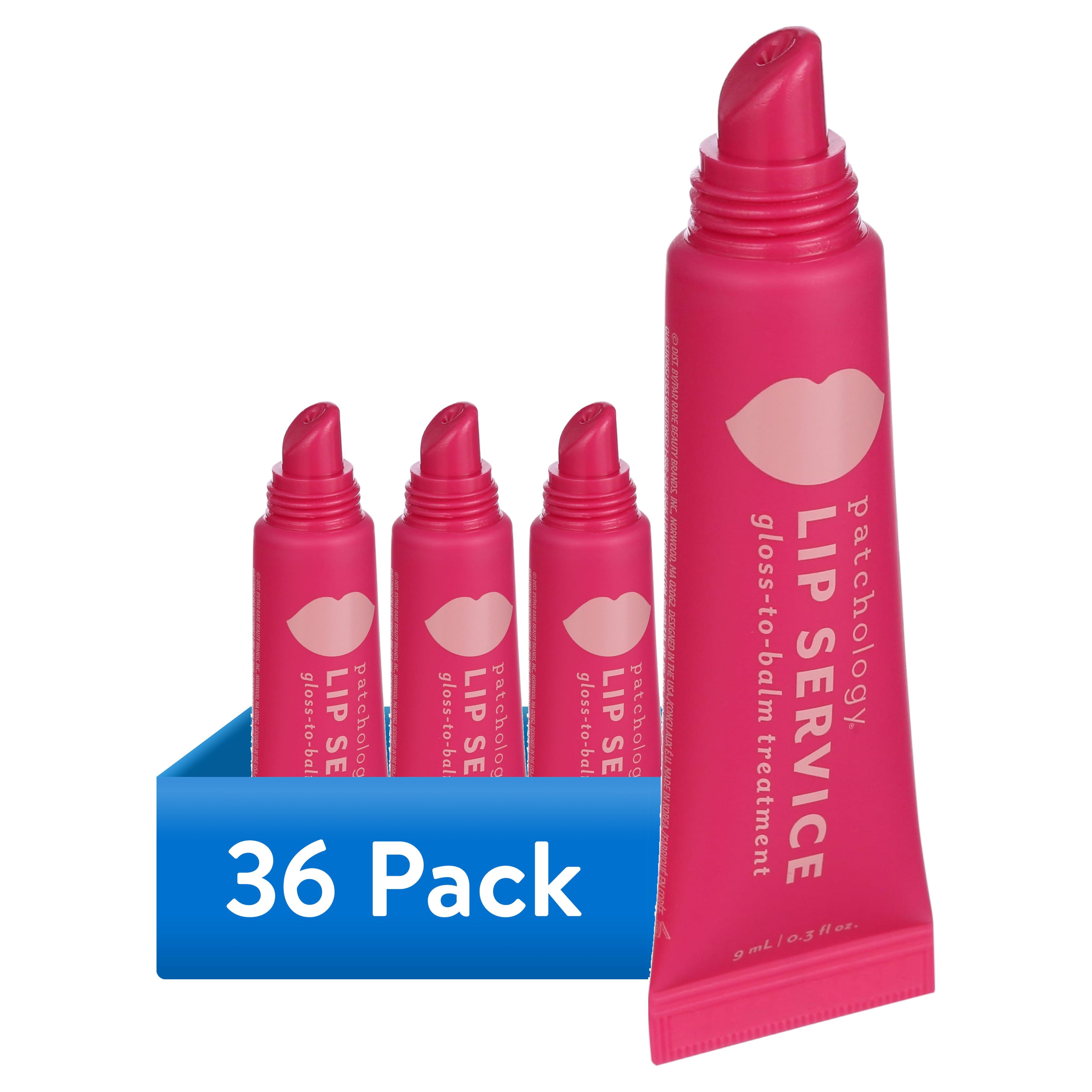 (36 pack) Patchology Lip Service Gloss to Balm Treatment, 9ml