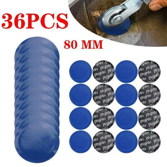 36 pc Radial Tire Repair Round Patch High Quality Large 3-1/8"(80mm) USA