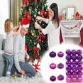 thumbnail image 1 of 36 pcs Christmas Ball Ornaments 2.36 Inches Hanging Ornaments Neutral Ornament Set Christmas Baubles Hanging Balls for Holiday Xmas Tree Wedding Decorations The Holiday, 1 of 6