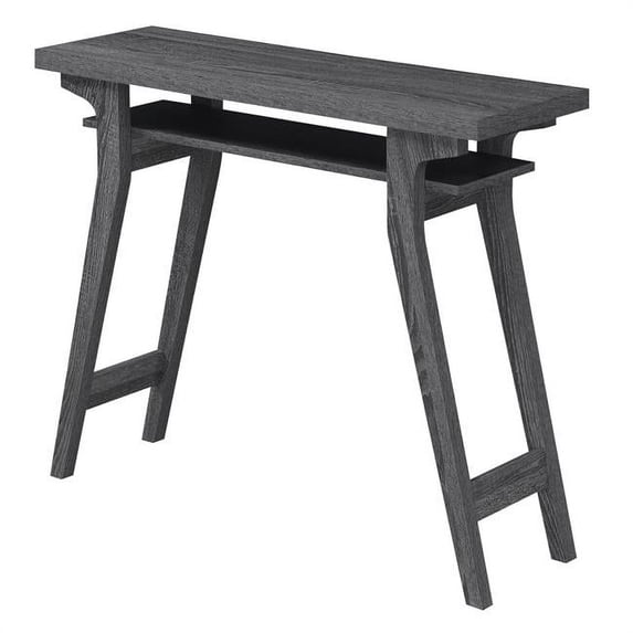 36 x 11.5 x 30 in. Newport Lynda Console Table, Weathered Gray