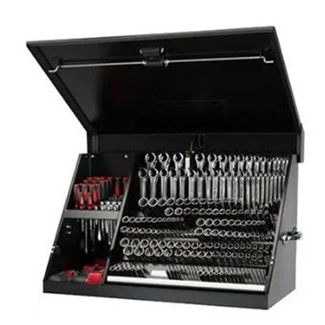 Black Powder Coated Steel Lockable Triangle Tool Storage Box