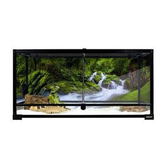 36 x 18 x 18 in. Reptile Glass Terrarium with Screen Ventalation