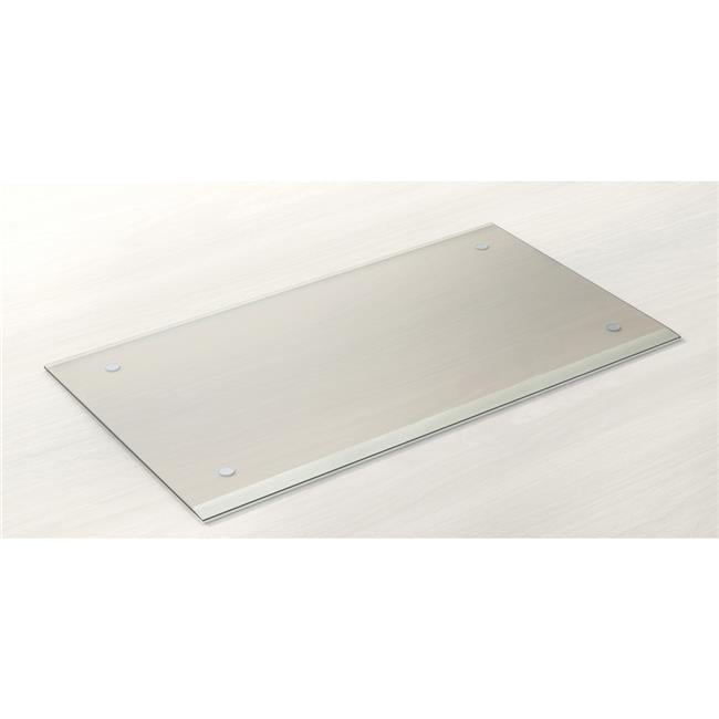 Clear Vinyl Desk Pad with Beveled Edge, 36" x 20"