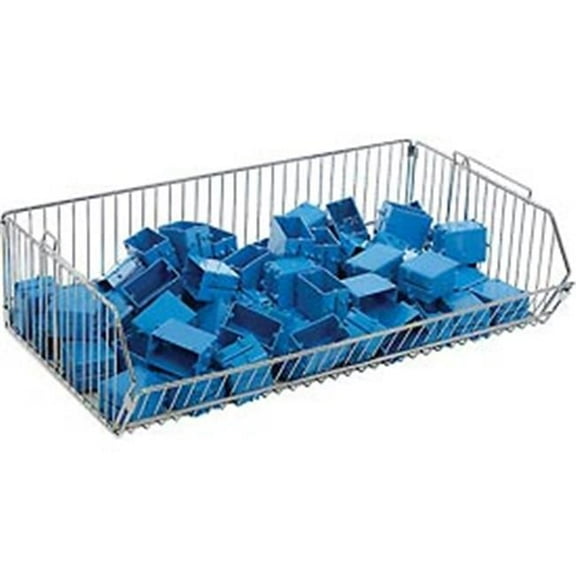 36 x 20 x 9 in. Stackable Wire Storage Bin