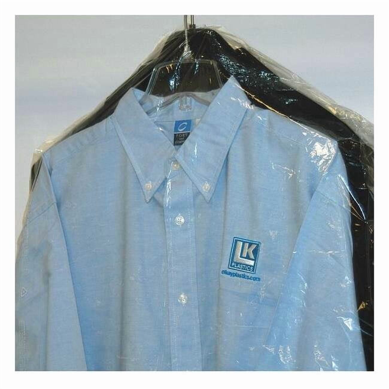 Garment Bags, 36" x 2150, 0.35 mil, Clear, None, 1000 PK 5DTU2