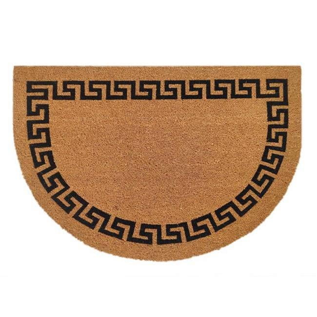 Terreno Greek Key Coir Door Mat