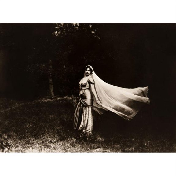 36 x 24 in. Portrait of Mata Hari Poster Print - Large