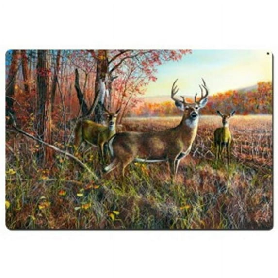 36 x 24 in. The Gathering Satin Metal Sign
