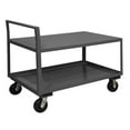 thumbnail image 1 of 36 x 24 x 38.75 in. Low Deck Service Truck & Phenolic Casters, Gray, 1 of 1