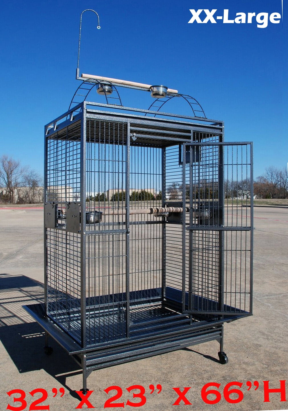 Parrot Cages With Ladder And Multiple Perches photo
