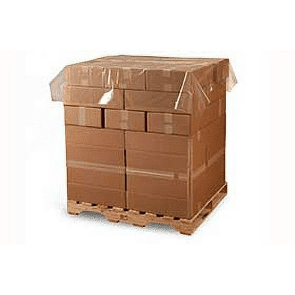 36" x 36" Clear Poly Sheeting / Pallet Top Sheets 1.5 mil (800 per Roll)