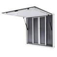 thumbnail image 1 of 36'x 36' Silver and White Food Truck Service Awning, 1 of 10