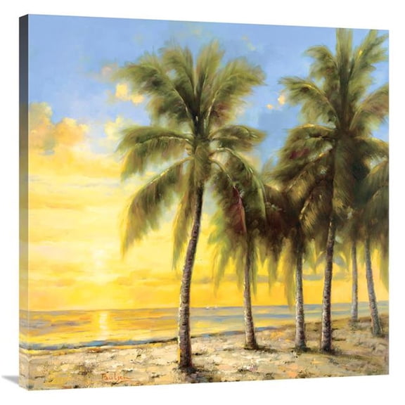 36 x 36 in. South Sea Isle Art Print - Paulsen