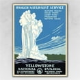 thumbnail image 1 of 36" x 48" Yellowstone National Park c1938 Vintage Travel Poster Wall Art, 1 of 4