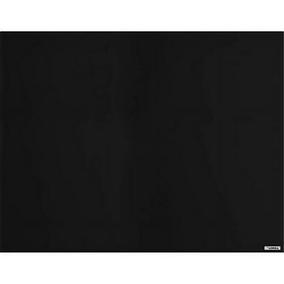 36 x 48 in. Magnetic Glass Color Dry Erase Board, Black