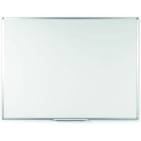 36 x 48 in. MasterVision Ayda Magnetic Steel Dry-Erase Board, White