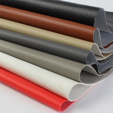 36 x 54inch 1 Yard Faux Leather Fabric Sheets Car Boat textile synthetic leathre Durability leatherette Marine Vinyl Fabri warm&soft touch