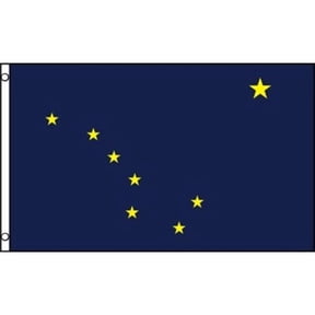 36 x 60 in. Alaska State Polyester Flag