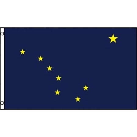 36 x 60 in. Alaska State Polyester Flag