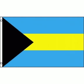 36 x 60 in. Bahamas Polyester Flag