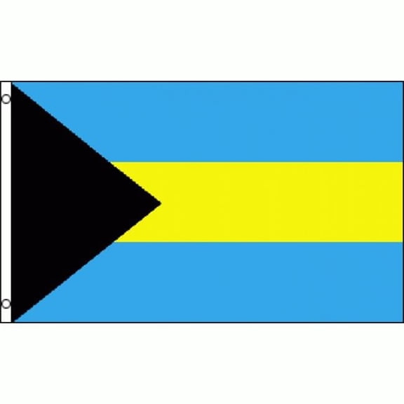 36 x 60 in. Bahamas Polyester Flag
