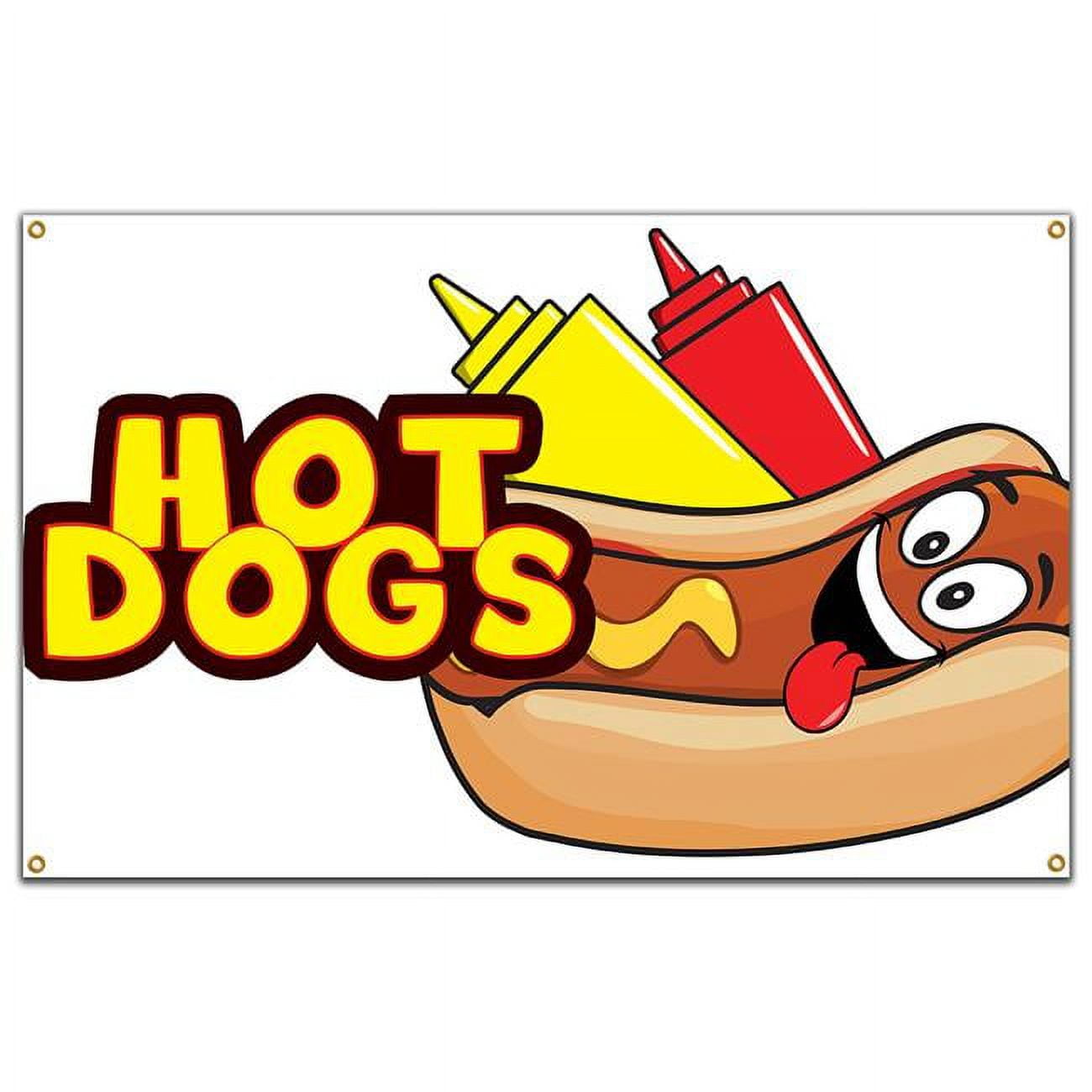 36 X 60 In Banner Sign Hot Dogs Walmart 36-x-60-in-banner-sign-hot-dogs-walmart