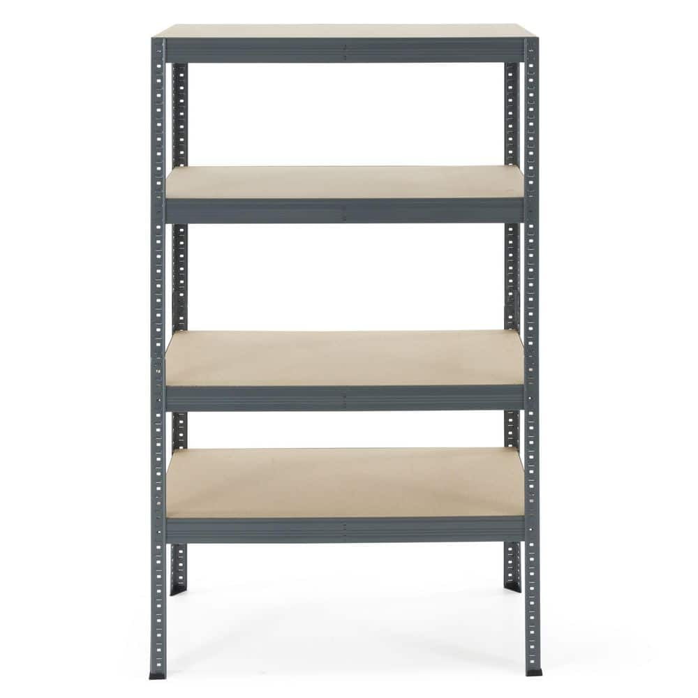 36 X 60 In Boltless 4 Tier Adjustable Storage Shelving Unit Walmart 36-x-60-in-boltless-4-tier-adjustable-storage-shelving-unit-walmart