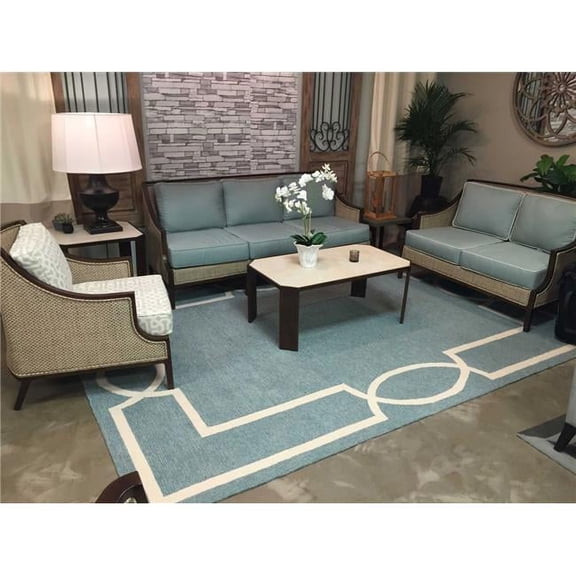 36 x 60 in. Spa Polypropylene Rug