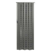 36 x 80 in. Metro Square Frosted Folding Doors, Aluminum