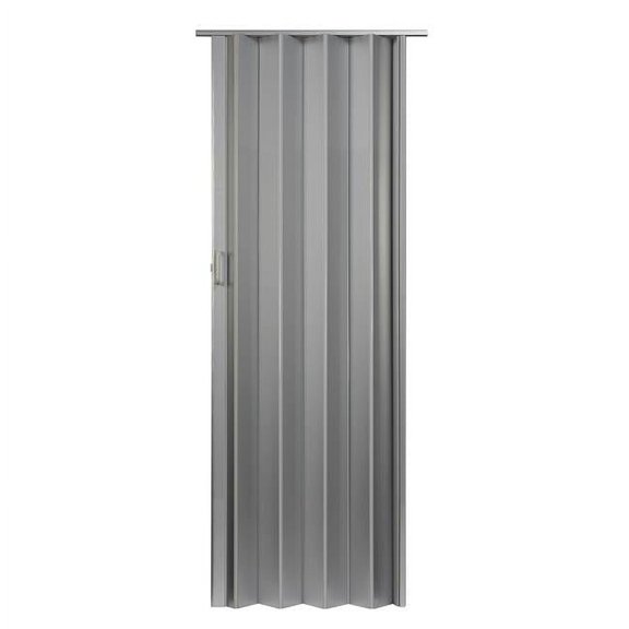 36 x 80 in. Oakmont Folding Doors, Silver